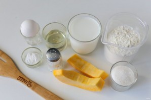 Тыквенные оладьи на молоке