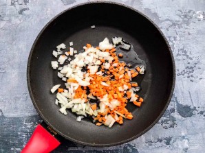 Тыквенный суп с копченостями