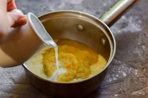 Тыквенный суп с мидиями Тыквенный суп с мидиями