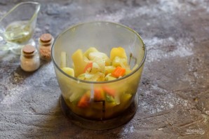 Тыквенный суп с мидиями