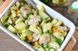 Жаркое в духовке с овощами