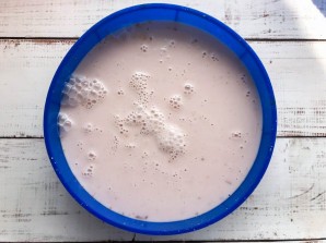 Желейный торт из йогурта