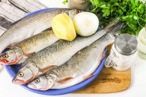 Жерех в духовке в фольге