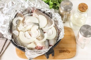 Жерех в духовке в фольге