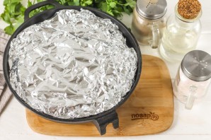 Жерех в духовке в фольге