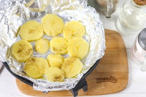 Жерех в духовке в фольге