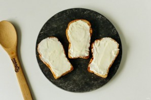 Английский сэндвич с огурцом и яйцом