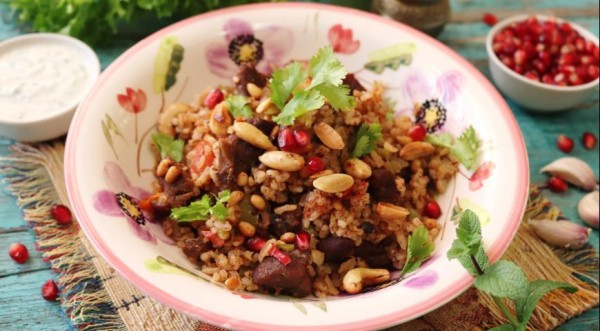 Арабский манцеф, пошаговый рецепт с фото Арабский манцеф, пошаговый рецепт с фото