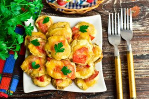 Баклажаны под шубой Баклажаны под шубой