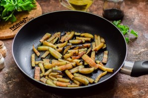 Баклажаны с креветками