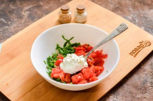 Брускетты с мидиями