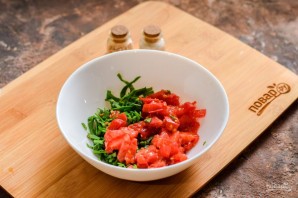 Брускетты с мидиями