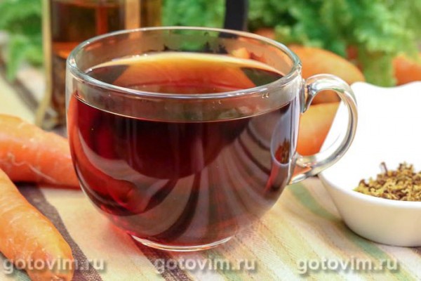 Чай морковный