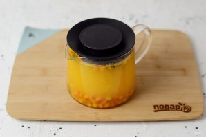 Чай с облепихой и мятой