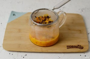 Чай с облепихой и мятой