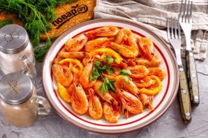 Чесночные креветки от Гордона Рамзи