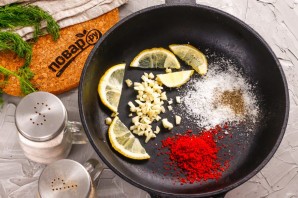 Чесночные креветки от Гордона Рамзи