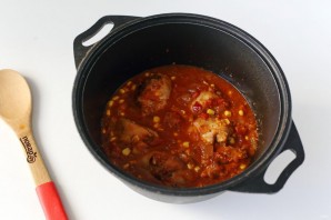 Цыпленок по-мексикански