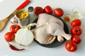 Цыпленок по-мексикански