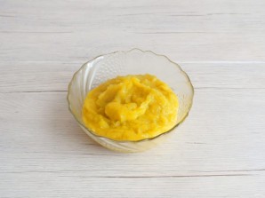 Десерт из творога и тыквы