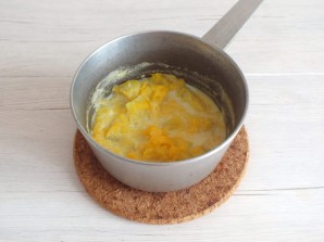 Десерт из творога и тыквы