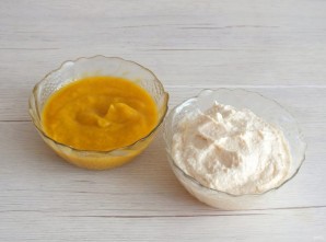 Десерт из творога и тыквы