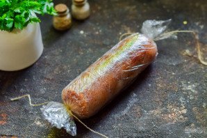 Диетический рулет из куриной грудки