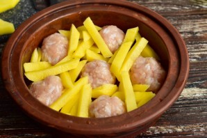 "Ежики" с картошкой "Ежики" с картошкой