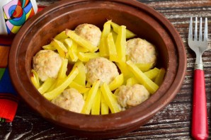 "Ежики" с картошкой "Ежики" с картошкой