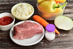 Фаршированные перцы в скороварке Фаршированные перцы в скороварке