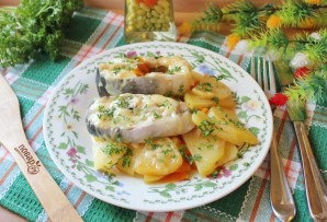 Форель с картофелем в мультиварке