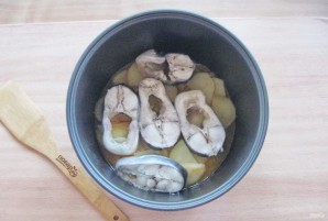 Форель с картофелем в мультиварке