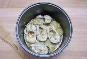 Форель с картофелем в мультиварке