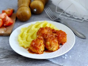 Фрикадельки из трески