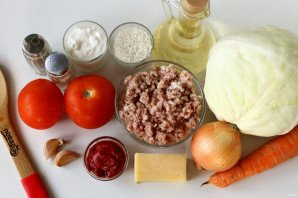 Голубцы под шубой в духовке