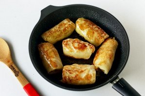 Голубцы под шубой в духовке