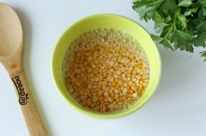 Гороховый суп с кроликом