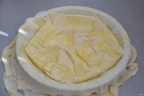 Греческий пирог "Бугаца" Греческий пирог "Бугаца"