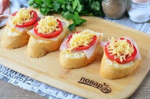 Гренки с беконом