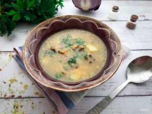 Грибной суп по-польски Грибной суп по-польски