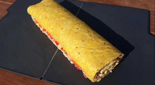 Кабачковый рулет, пошаговый рецепт с фото