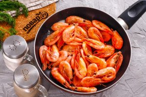 Карамелизированные креветки