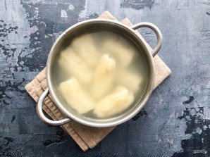 Картофельные клецки с грибами