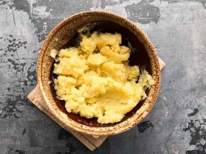 Картофельные клецки с грибами