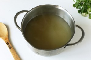 Картофельный суп с кроликом