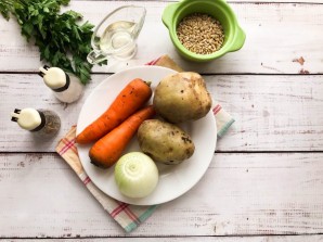 Картофельный суп с перловкой Картофельный суп с перловкой