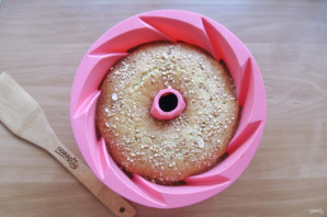 Кекс на кефире с корицей