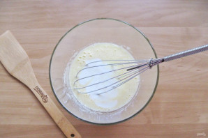 Кекс на кефире с корицей