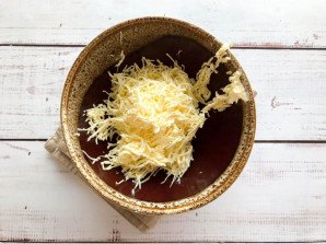 Киш с курицей и стручковой фасолью