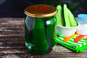 Кисло-сладкие маринованные огурцы